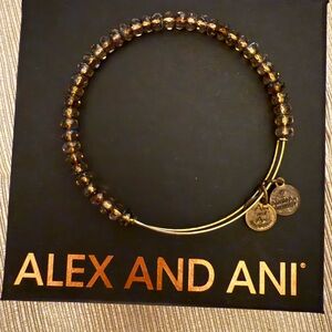 ⭐️ Alex and Ani: Brown Beaded Bracelet